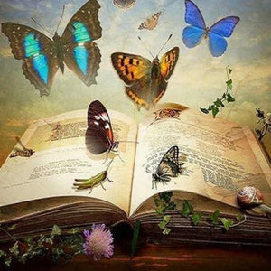 Fantasy Book Paint by Diamonds