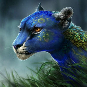 Fantasy Leopard Diamond Painting Kit