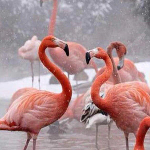 Flamingos Diamond Painting Kit