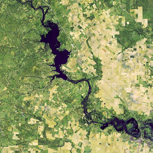 Flooding Along the Nueces River Paint by Diamonds