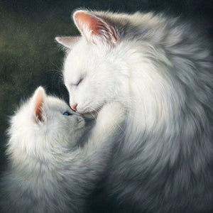 Fluffy Cats Diamond Painting