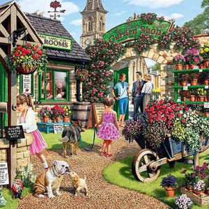 Garden Shop Paint by Diamonds