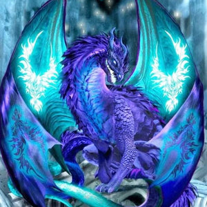 Glowing Dragon Diamond Painting Kit