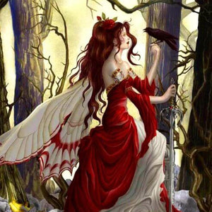  Fairy  in the Forest Paint by Diamonds