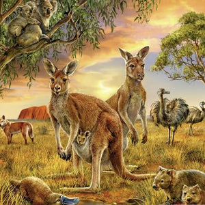 Australian Animals Painting Kit