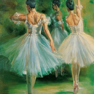 Group of Ballet Dancers Diamond Painting Kit