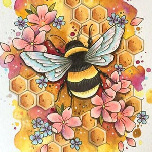 Honey Bee Diamond Painting