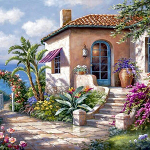 House with Garden by the Sea
