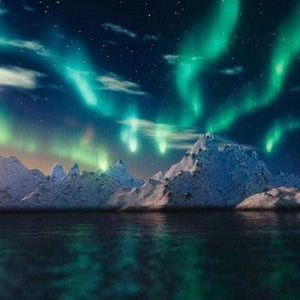 Ice Bergs & Northern Lights Diamond Painting