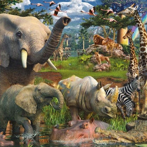 Jungle Animals Diamond Painting Kit