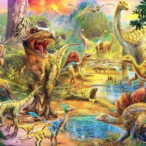 Jurassic Land Diamond Painting Kit