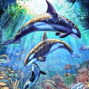 Whale Diamond Painting