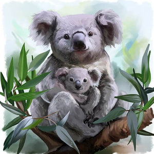 Koalas Diamond Painting Kit