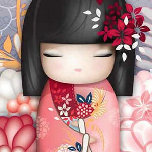 Kokeshi Doll Diamond Painting Kit
