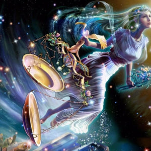 Libra Zodiac Diamond Painting Kit