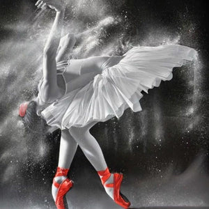 Little Ballerina Paint by Diamonds