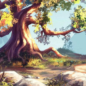 Lonely Tree Diamond Painting Kit