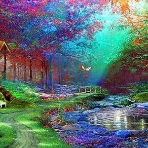 Love Scenery Paint by Diamonds