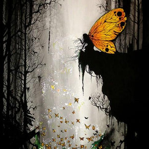 Magic Spell & Butterfly Fairy Diamond Painting