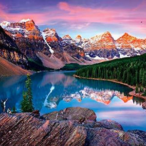 Mountains on Fire Paint by Diamonds