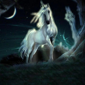 Night Sky & Stunning Unicorn Diamond Painting