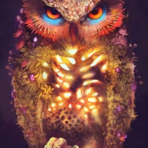 Owl's Magic Paint by Diamonds