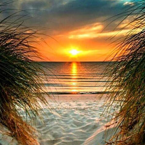 Peaceful Sunset Paint by Diamonds