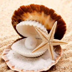 Pearl in the Oyster Paint by Diamonds