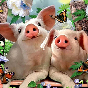 Pigs Diamond Painting Kit
