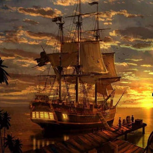 Pirates Ship DIY Painting Kit