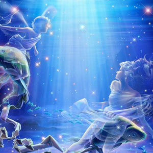 Pisces Zodiac Diamond Painting Kit