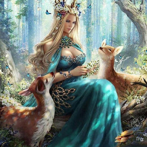 Queen of Enchanted Woods Paint by Diamonds