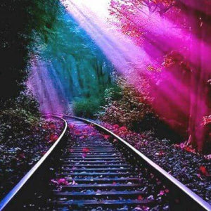 Rail Track DIY Painting