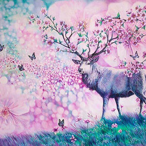 Reindeer Paint by Diamonds