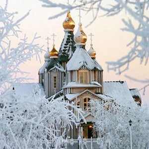 Russian Orthodox Church Winter