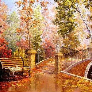 Bridge Diamond PAinting