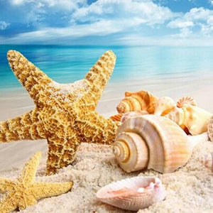 Seashells in the Ocean Diamond Painting