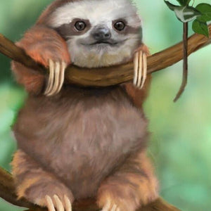 Sloth Diamond Painting Kit