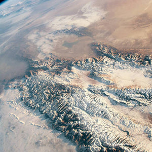 Snow and Sand in Central Asia Diamond Painting Kit