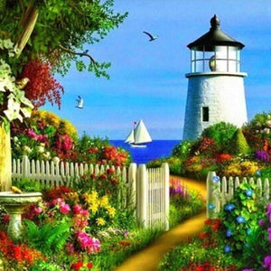 Spring Point Ledge Lighthouse Diamond Painting