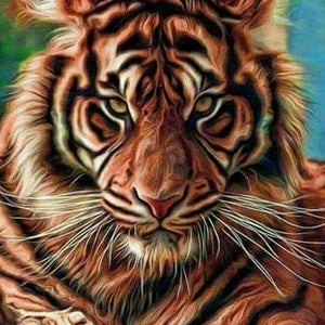 Staggering Tiger Paint by Diamonds