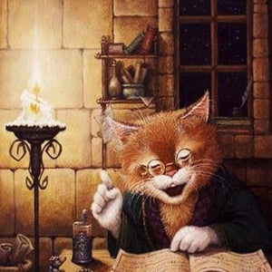 Tales of the Kuzma Cat Diamond Painting