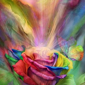 The Healing Rose Diamond Painting Kit