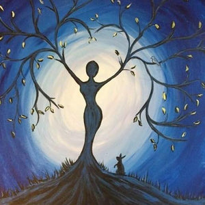 Tree Lady Diamond Painting Kit