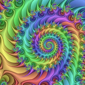 Trippe Hippie Spiral Diamond Painting Kit