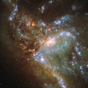 Two Galaxies Merging Paint by Diamonds