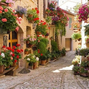 Umbria Italy Diamond Painting Kit