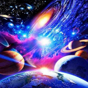 Universe Paint by Diamonds