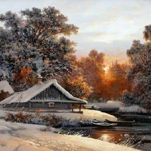 Winter Evening Diamond Painting