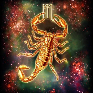 Zodiac Scorpio Diamond Painting Kit